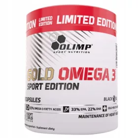   OLIMP GOLD OMEGA 3 SPORT EDITION - 200 Kapseln Nahrungsergänzungsmittel