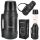  Activ/Space Thermoskanne Vakuum Touristenthermoskanne 1300ml Thermal PRO 1,3 l schwarz