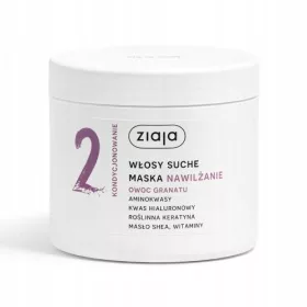    Ziaja Granatapfel-Fruchtmaske, feuchtigkeitsspendende Pflanzenpflege