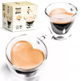    THERMISCHES GLASHERZ, ein Geschenk für die Freundin der Frau des Mannes zum Valentinstag