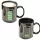  Magic MUG BATTERY für Kaffee, großes GESCHENK, schwarz