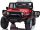  ELEKTROAUTO FÜR KINDER JEEP 4X4 12V 10AH ROT MIT FERNBEDIENUNG