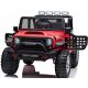  ELEKTROAUTO FÜR KINDER JEEP 4X4 12V 10AH ROT MIT FERNBEDIENUNG