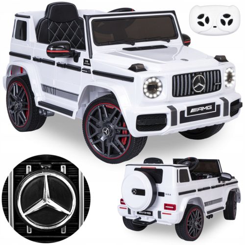 MERCEDES G63 AMG AUTO ELEKTRISCHES BATTERIEAUTO FÜR KINDER, WEISS