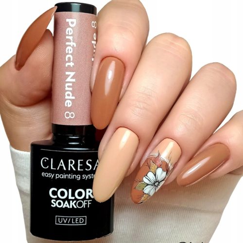  CLARESA BEIGE HYBRID NAGELLACK PERFECT NUDE 8