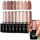  CLARESA PERFECT NUDE 1-8 HYBRID NAGELLACK-SET GANZE KOLLEKTION BEIGE BRAUN