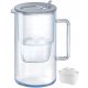  Aquaphor Glass 2,5l Glasfilterkanne mit Maxfor+ MG-Einsatz, grau