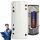  Warmwasserspeicher, Edelstahlkessel, 200 l, Pufferspeicher mit Spule 2,8 m^2