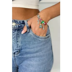  Armband mit Weihnachtsbaummotiv