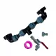  IBC-Tankadapter Ablasshahn mit 1 Schlauch und 2