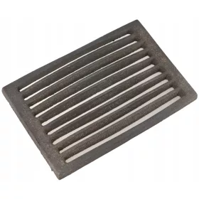    Gusseisen-Rosteinsatz für Küchenherd, Kamin, Kessel Nr. 7, Rost 30 x 20 cm