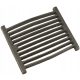 Gusseisen-Rosteinsatz für Küchenherd, Kamin, Kessel Nr. 3, Rost 225 x 185 mm