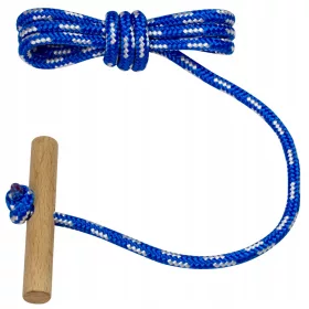  Schlittengriff mit Schnur, Schlittenschnur, 2 m