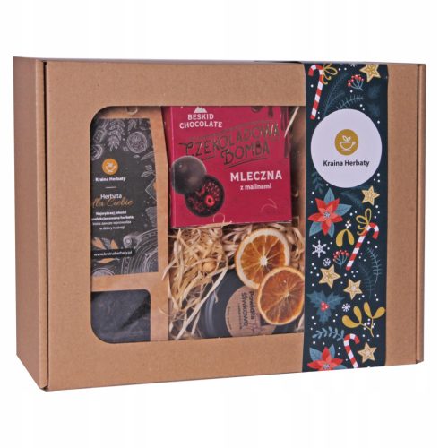  Geschenkset für den Nikolaustag, Geschenktee, Schokoladenbombenmarmelade