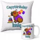  Capybara Geburtstagstasse Kissenset Capybara + Name
