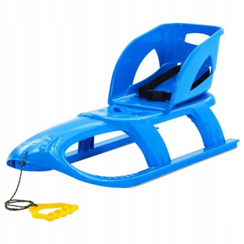  Schlitten mit Sitz, blau, 102,5x40x23 cm, S