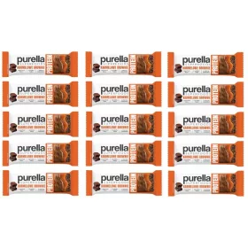   15x 45g PURELLA Proteinriegel Karamell-Brownie Geschmack, Kartonpackung