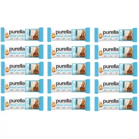   PURELLA Proteinriegel, Crunchy Cookie Geschmack mit Baobabüberzug, 15x 45g Karton