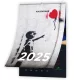  Wandkalender 2025, 13-seitig, A4, Künstler, Shopping-Sonntage
