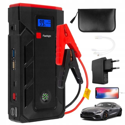  STARTGERÄT AUTOSTARTER POWERBANK 10400MAH MIT KOMPASS