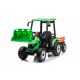  Traktor mit Kabine, Anhänger und Schaufel TITAN 2x200W 24V LEISTUNGSSTARK bis 10 km/h