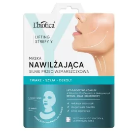    L'biotica Lifting Y Zones Feuchtigkeitsspendende und Anti-Falten-Gesichtsmaske 1 Stk.