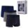  HERREN-BOXER UND ARMOUR SPORTHÖSCHE BAUMWOLLE KOMFORT 3" 1383891-410