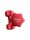  Hantelset 20 kg 2x10 kg PROMIC Rotes Gusseisen aus Gummi