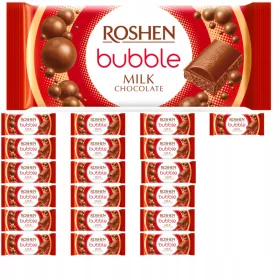   Luftige Milchschokolade Roshen Milk Bubble mit luftigen Blasen, 80G, 20 Stück