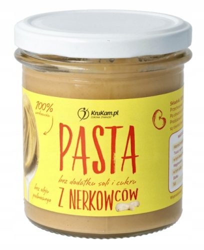 Hochwertiges Fein Gemahlenes Cashewmus - 300g