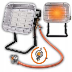  GAS-STRAHLUNGS-GASHERD AUF EINEM STANDARD-HEIZGERÄT