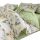 Zweiseitige Baumwollbettwäsche 200x220 mit Blumenmuster