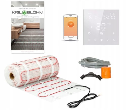  HEIZMATTEN-SET 150 W/M2 1,5 M2/H 607 WIFI WEISS