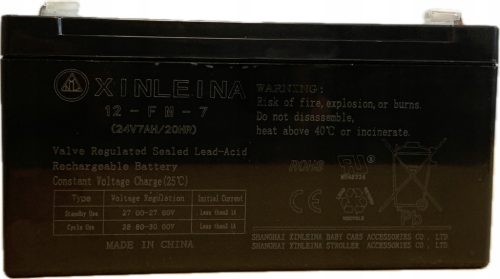  XINLEINA 24V 7Ah Batterie für batteriebetriebene Fahrzeuge, USV usw.