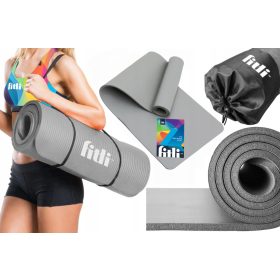  Fitli Gymnastikmatte 183 cm x 61 cm grau