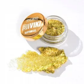 INGRID COSMETICS GLITZER GEL 02 GOLDENE SEELE