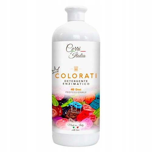  Italienisches Farbwaschmittel CORRI D'ITALIA COLORATI 1L