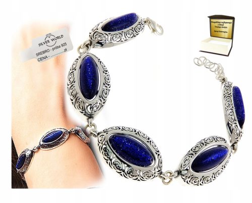  DAMEN-ARMBAND 925 SILBER CAIRU NIGHT 925 SILBER + GRAVUR UND KOSTENLOSES ETUI