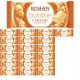 Roshen Caramel Bubble - Luftige Karamell-Schokolade mit 80g, 20 Stück