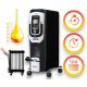  ELEKTRISCHE ÖLHEIZUNG 2000 W SCHWARZES LCD-GUDE ODER 2000-9 DT AUF RÄDERN