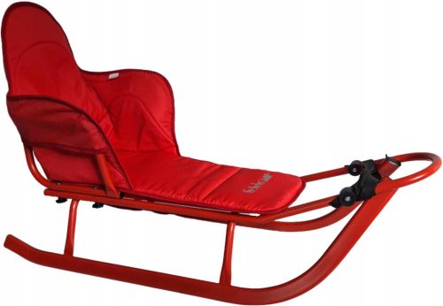 Roter Adbor Piccolino Schlitten mit Matratze