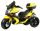  Mega Motor für Kinder mit 2 x 45 Watt Akkus MOTO-XL-1-GELB