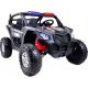  MEGA JEEP BUGGY POLICE 2 SAISON 24V POWER 800W AMORY PILOT