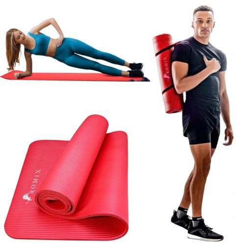  Hop-Sport Gymnastikmatte 190 cm x 80 cm rot