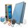  Solarkollektor-Set x 2 ECO 2.0 mit 200 l Tank.