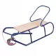  Kinder-Metallschlitten mit Rückenlehne BAYO 87 cm, blau