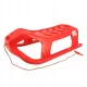  Baby Mix SNOW STAR roter Kunststoffschlitten