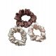  Lafte Satin-Seiden-Haarband, 3-teiliges Set, Geschenk für eine Frau