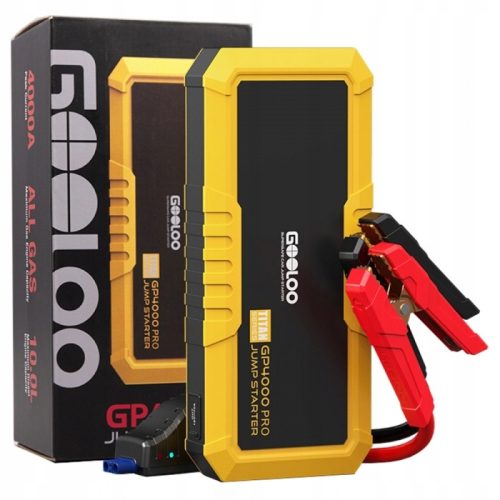  Starthilfe Starthilfe Powerbank BOOSTER GOOLOO GP4000 PRO 4000A LEISTUNGSSTARK SCHNELL