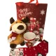  Ein Geschenk zum Nikolaustag. Set aus Maskottchen + Becher + Socken Weihnachtsmann Weihnachten